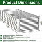 3 Pack Tall 4x2x1.5FT Raised Beds - Image 2