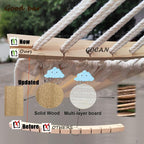 Double Hammock 2 Person Extra Large 220x150cm Total Length 330cm Load 500lb - Image 6