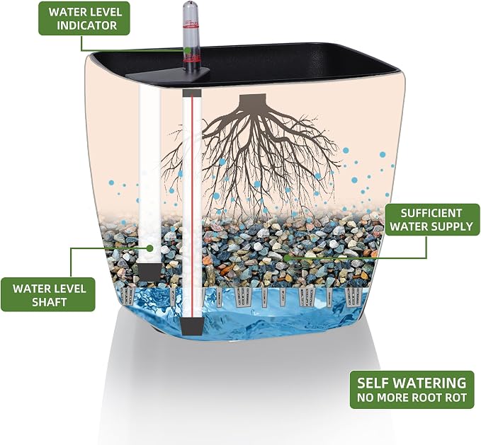 Dexceder 15x14 Self Watering Planter - Image 2