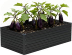 Vengarus 6x3x2FT Galvanized Raised Garden Bed Kit, Deep Root Planter Box by Vengarus
