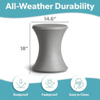 Coast Modern Outdoor Side Table - Image 2