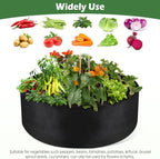 LBTING 4Pcs 30 Gallon Plant Grow Bags, Fabric Raised Planting Bed Heavy Duty - Image 5
