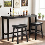24 Inch Bar Stools Set of 2 for Kitchen Island, Kitchen Chairs Counter Height - Image 7