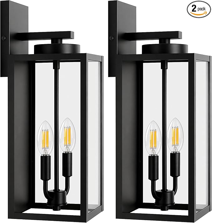 18in Large Outdoor Wall Light Fixtures, Exterior Lighting Fixtures Porch by BringYouBrightFuture