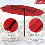 PHI VILLA 7 Pieces Outdoor Dining Set - Image 5