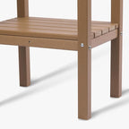 WestinTrends Malibu 36" Outdoor Adirondack HDPE 2-Tier Patio Side Table - Image 8