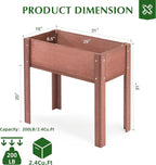 SoliWood Set of 2 Raised Garden Bed - Image 3