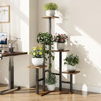 Corner Plant Stand Indoor, 6 Tiered Corner Plant Shelf Flower Stand - Image 6