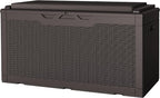 JUMMICO 100 Gallon Resin Deck Box by JUMMICO
