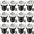 LED Landscape Lights, 12 Pack 7W Ground Lights by Unknown