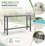 Outdoor Patio Counter Height Bar Table - Image 2