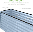 Best Choice Products 8x2x2ft Raised Outdoor Metal Garden Bed, Deep Root Box - Image 7