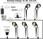 ZUCKEO 10W Low Voltage Landscape Lights LED Landscape Lighting - Image 5