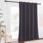 NICETOWN Sliding Door Window Treatment Blackout Patio Door Curtain Panels - Image 7