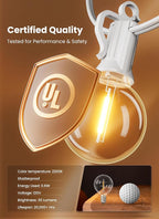 Brightown 69 Feet LED Outdoor String Lights - Image 8