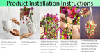 Comtelek Artificial Flowers for Outdoors Fake Hanging Plants - Image 6