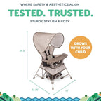 Baby Delight Go with Me Venture Portable Chair | Indoor and Outdoor | Sun - Image 4