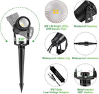 2 Pack Extendable Outdoor Landscape Lights, 12V Low Voltage Landscape Lighting - Image 2