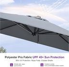 PURPLE LEAF 9 Feet Patio Umbrella - Image 6