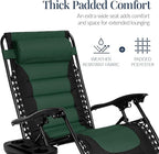 Best Choice Products Oversized Padded Zero Gravity Chair, Folding Outdoor Patio - Image 6