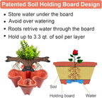 DUNCHATY Stackable Planters 5 Tier Vertical Garden Planting Tower Planters - Image 5