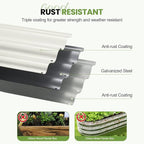 G GOOD GAIN 4-in-1 Adjustable Raised Garden Bed Kit | Galvanized Planter Boxes - Image 4