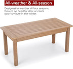 Stoog All-Weather Outdoor Coffee Table, HIPS Patio Coffee Tables - Image 4