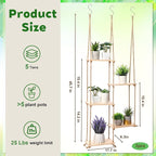 Novabright Window Hanging Plant Shelf - Image 2