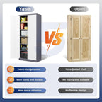 Yizosh Metal Storage Cabinet - Image 7