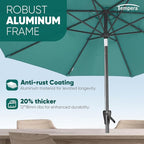 Tempera Patio Market Outdoor Table Umbrella - Image 2