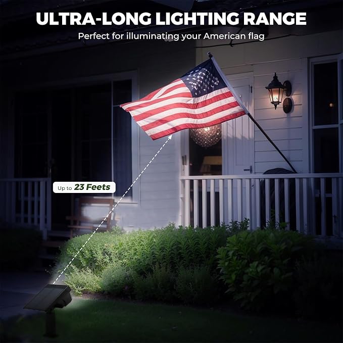 Kingsyard Solar Color Changing Lights 8 Colors, USB & Solar Powered Lights - Image 4