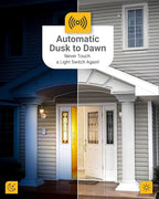 Sunco 6 Pack Dusk to Dawn LED Outdoor Light Bulb B11, Edison Filament - Image 2
