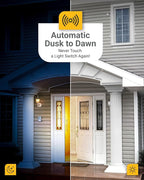 Sunco 6 Pack Dusk to Dawn LED Outdoor Light Bulb B11, Edison Filament - Image 2