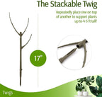 Stackable Plant Support Stakes, Indoor & Outdoor Houseplant Stem Support - Image 4