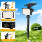 Solar Spot Lights Outdoor Waterproof Adjustable Solar Powered Landscape Lights - Image 6