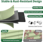 Kesfitt Raised Garden Bed, Metal Galvanized Steel Oval Garden Bed 8x2x1.5 ft - Image 2