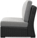 Signature Design by Ashley Beachcroft Curved Modern 5-Piece Outdoor Sectional - Image 11