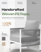 Aluminum Outdoor Patio Furniture Set - Image 4