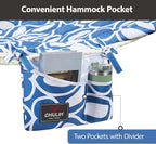 Outdoor Double Hammock with Hardwood Spreader Bars, Large Rope Hammock with - Image 3