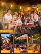 25FT Outdoor String Lights, Patio Lights - Image 6