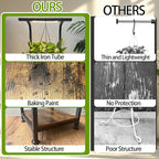 Plant Stand Indoor with Grow Lights, Hanging Plant Stand Plant Shelf Indoor - Image 5