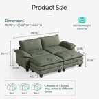 LINSY HOME Modular Sectional Sofa - Image 2