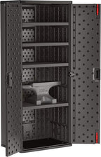 Suncast 19 Cubic Ft. Heavy-Duty Resin Cabinet - Image 4
