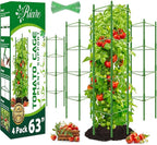Riare 4 Pack 5.2 FT Tomato Cages by Riare