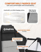 KingCamp Hammock Camping Chair, Swinging Portable Folding Camp Chairs - Image 8