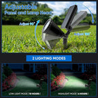 KEV Solar Spot Lights Outdoor, 18 LEDs Solar Flood Lights - Image 4