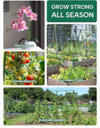 Breeze Touch Garden Trellis for Climbing Plants Outdoor, 20 Pack 17" Tomato - Image 7