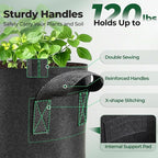 T4U 10 Gallon Grow Bags, Fabric Pots - Image 4