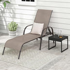 Giantex Patio Lounge Chair, Outdoor Chaise Lounge - Image 6