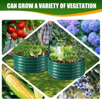 17" Tall Elevated Round Metal Rised Garden Bed- 3.3'x3.3' in Size and 0.8MM - Image 6